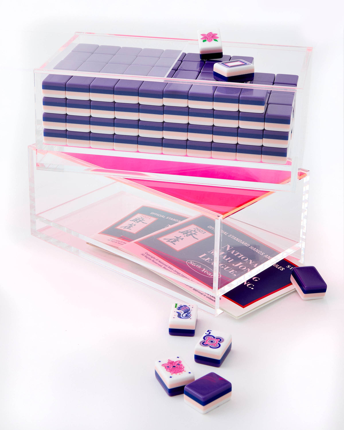 Oh My Mahjong - Mahjong Box- Clear lid