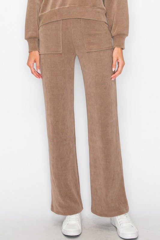 Wide Leg Corduroy Pants