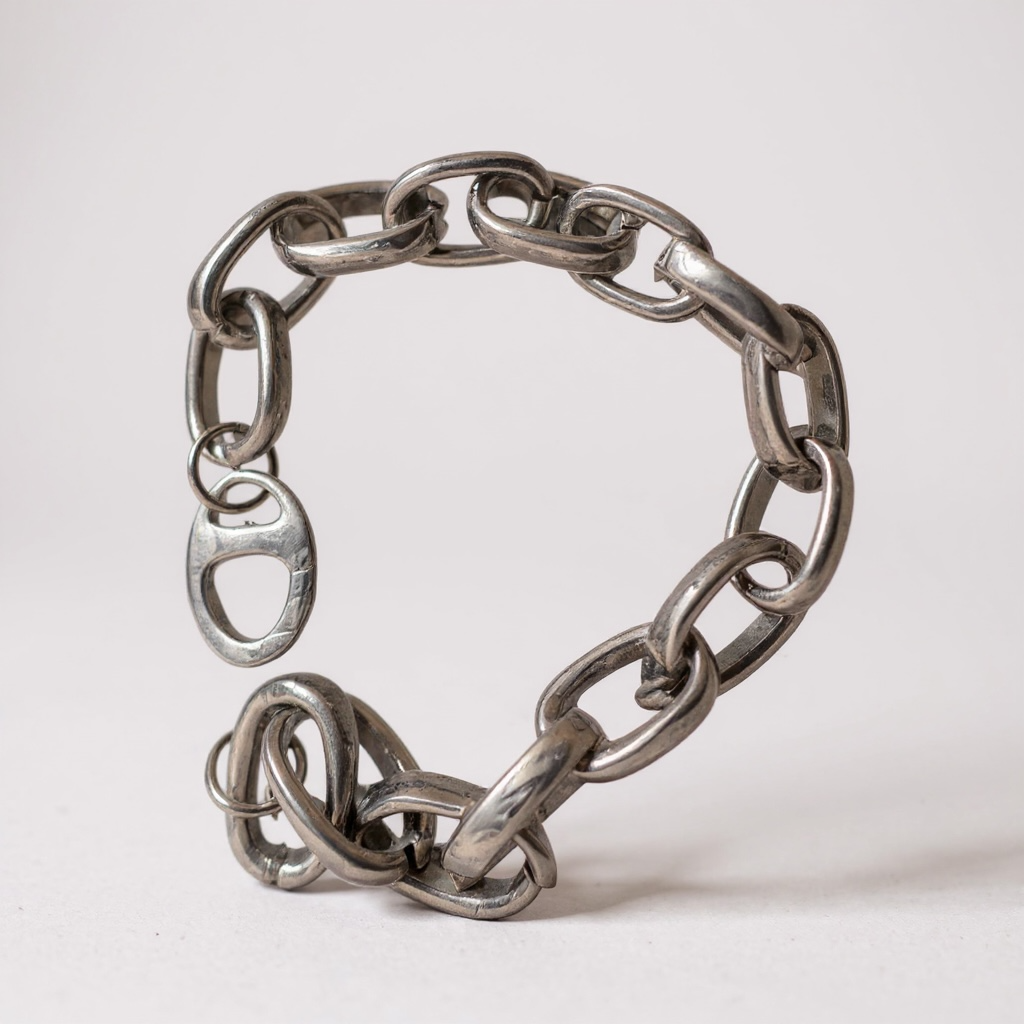 The Silver Bean Bracelet