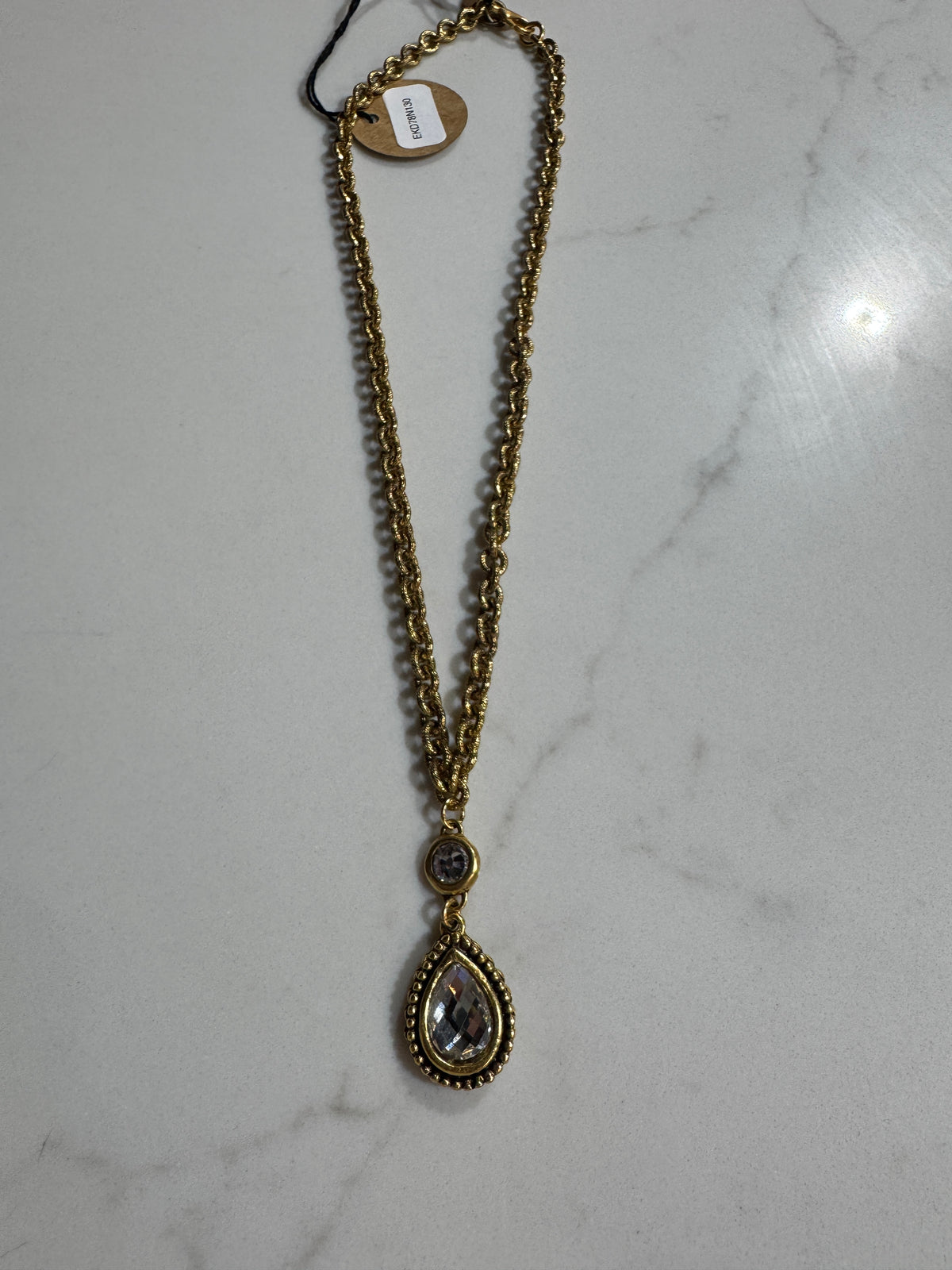 Erin Knight Tear Drop Necklace