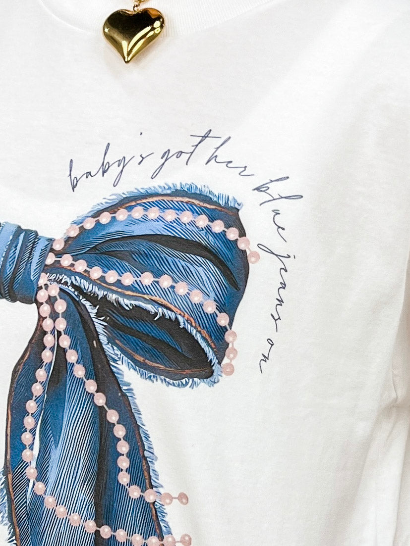 Baby's Got Her Blue Jeans On Graphic Tee