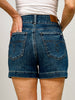Judy Blue LOCKED IN High Rise Tummy Control Double Button Denim Shorts