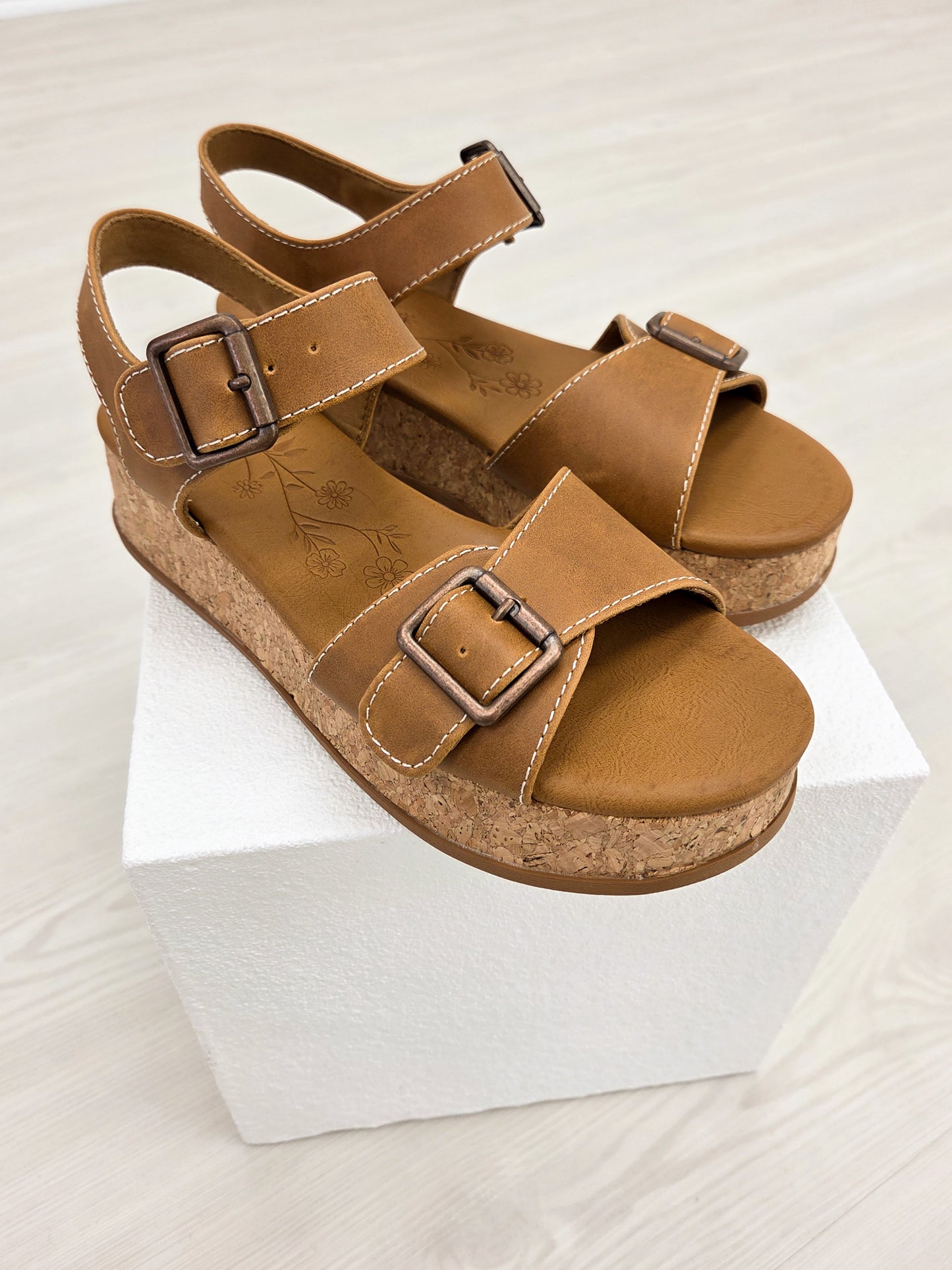 Blowfish Malibu Magical Wedge Sandals in Scotch