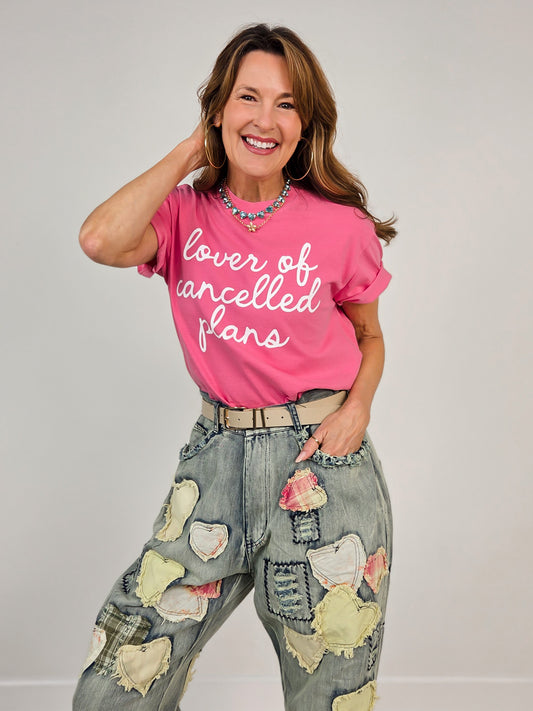 Lover Of Cancelled Plans Graphic Tee