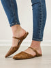 Corkys Wanna Grab Drinks Flats in Cognac Distressed