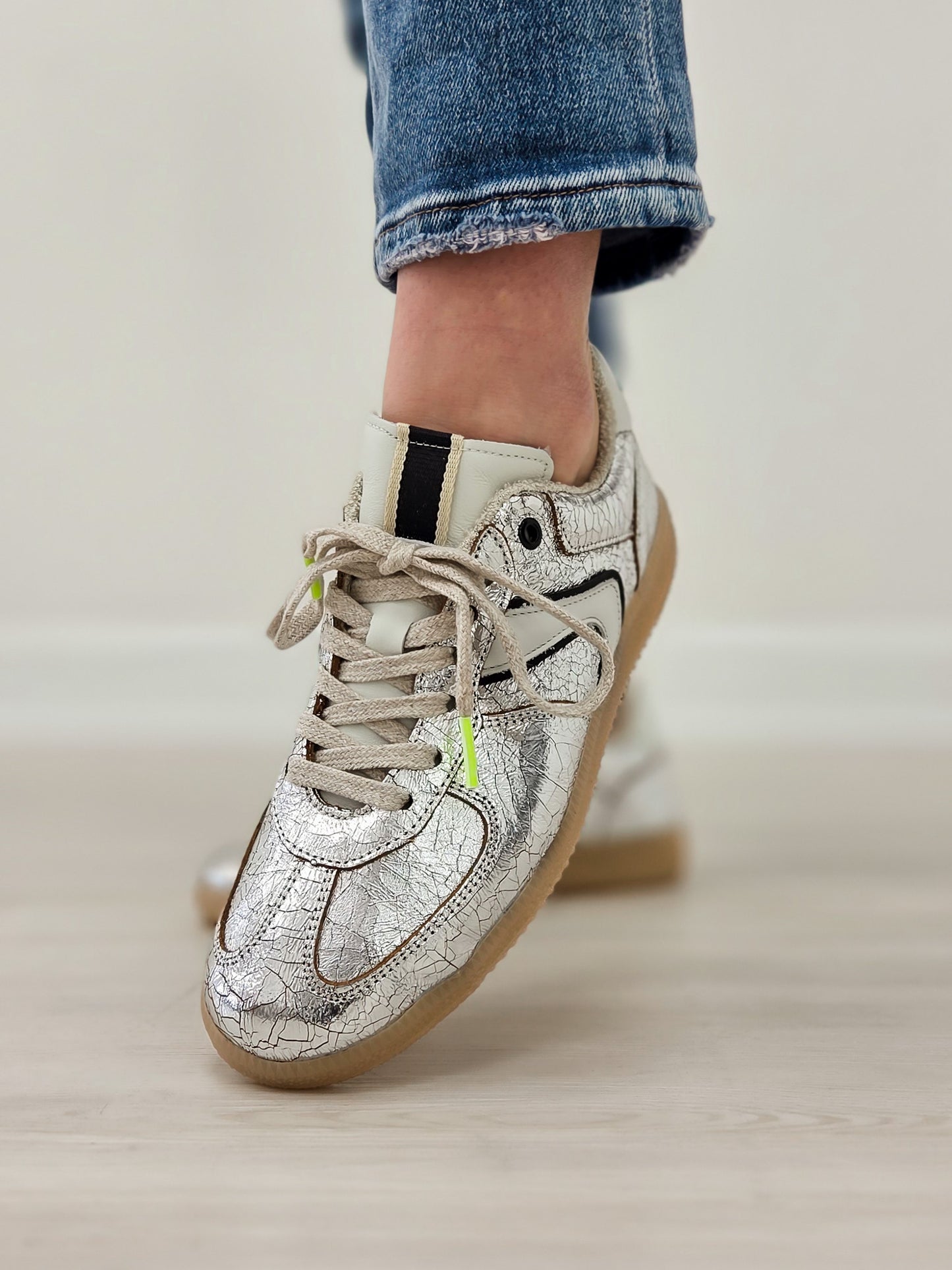 ShuShop Sylvia Sneakers in Silver