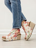 Corkys Frisky Wedge Sandals in Floral