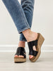 Corkys Kiss N Tell Wedges in Black
