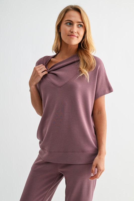 Laguna Cowl Neck Top - GROUP B