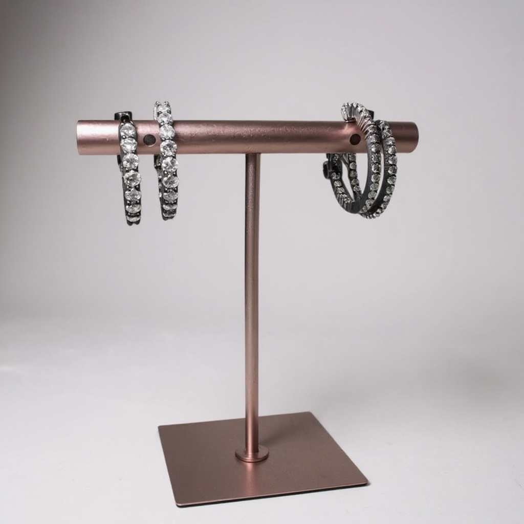 Gunmetal 20MM Inside Out Hoop Earrings