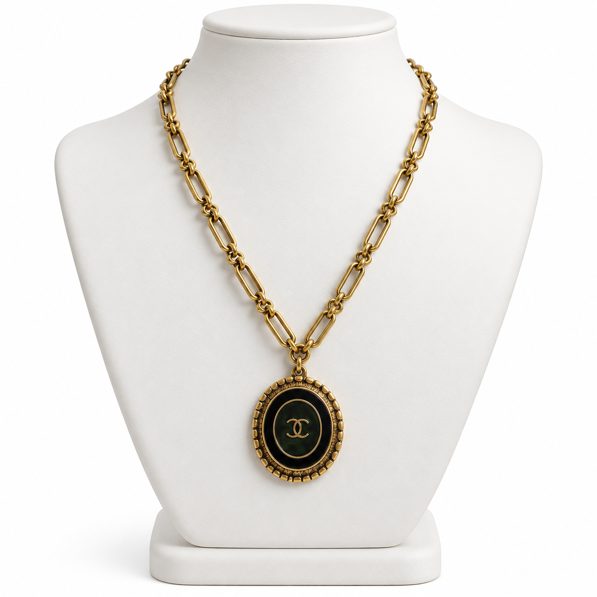 Midnight Hunter Green Heirloom Necklace