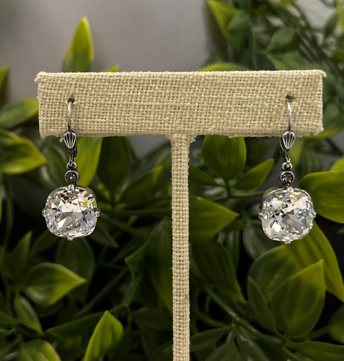 Luxe Round Crystal Earrings - 3 Colors