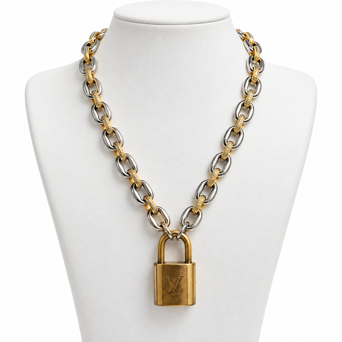 Two Tone Treasure Necklace