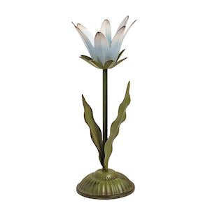 MudPie Flower Candlestick