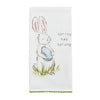 Mud Pie Bunny Tea Towel