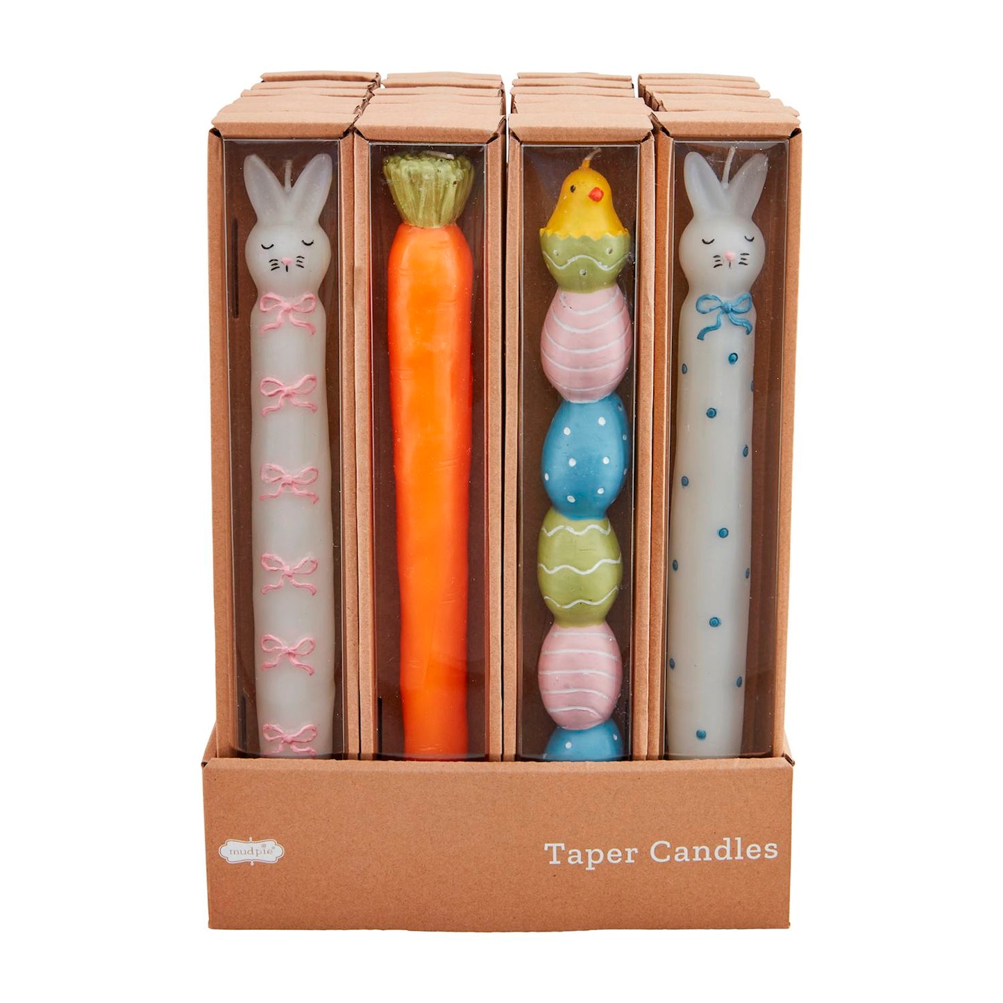 MudPie Easter Taper Candles