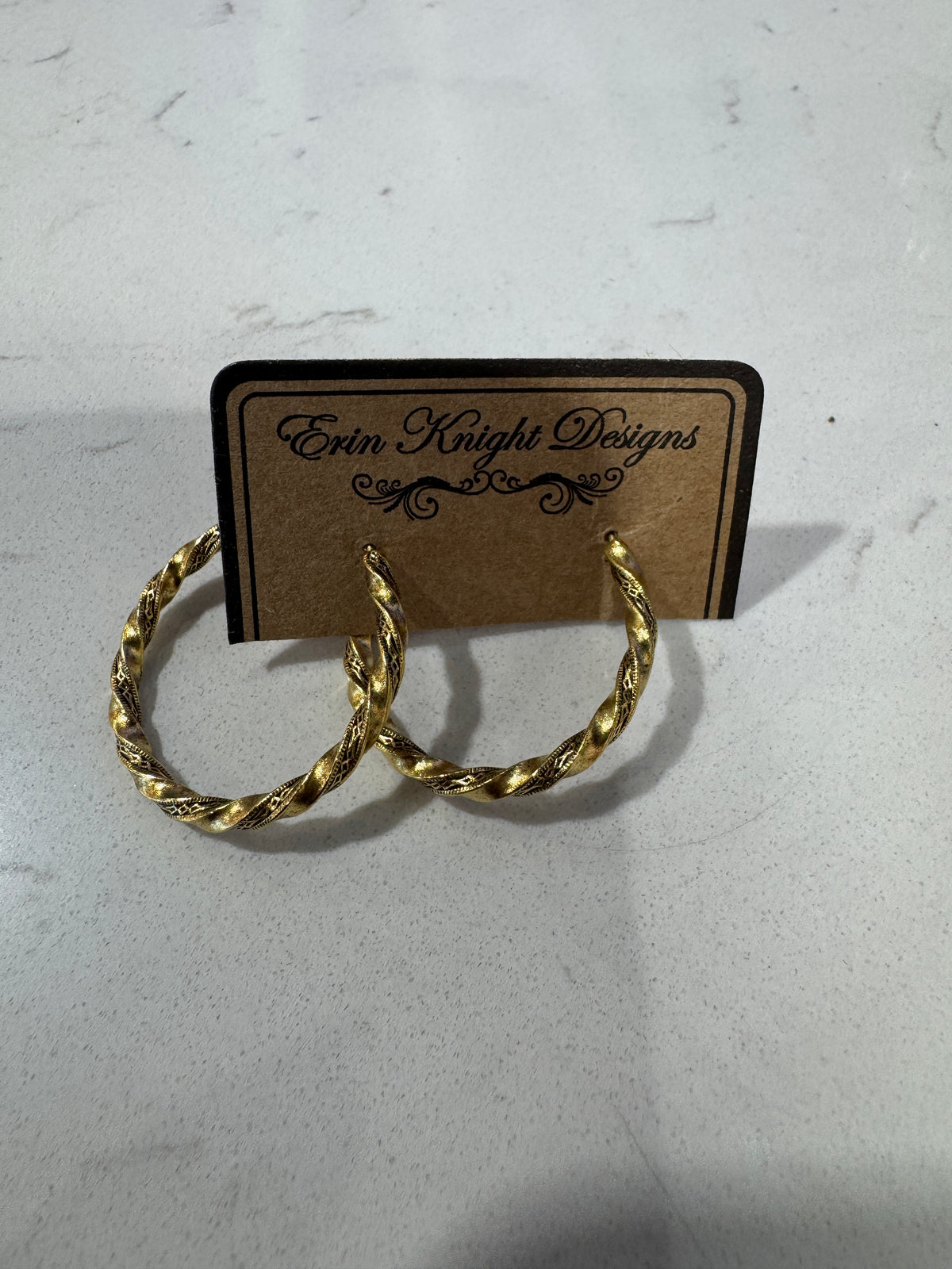 Erin Knight Twisted Hoop