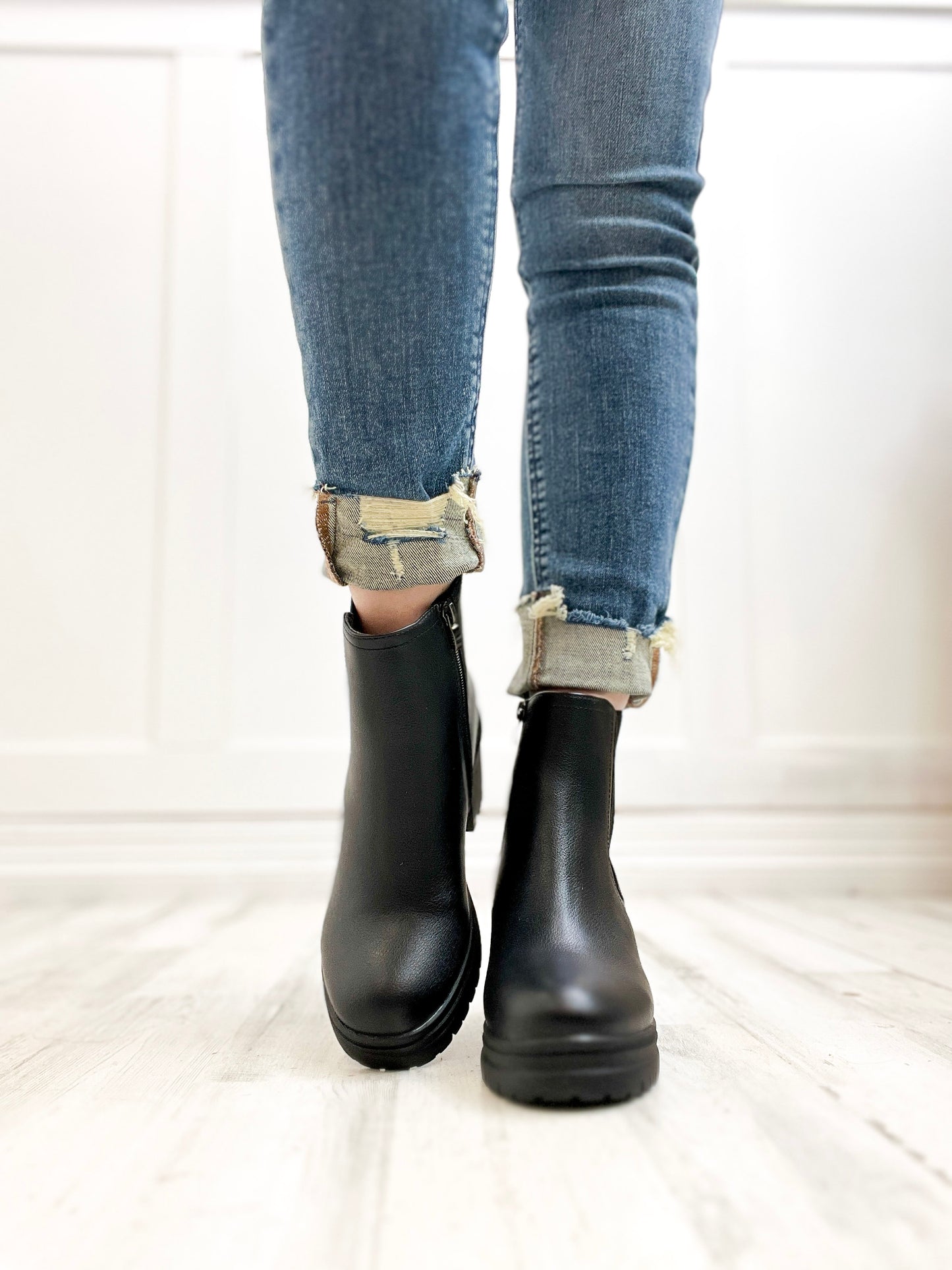 Corkys Trust Issues Booties in Black