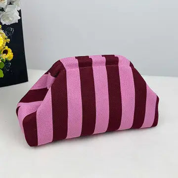 MKS America - Abstract Geo Knit Clutch
