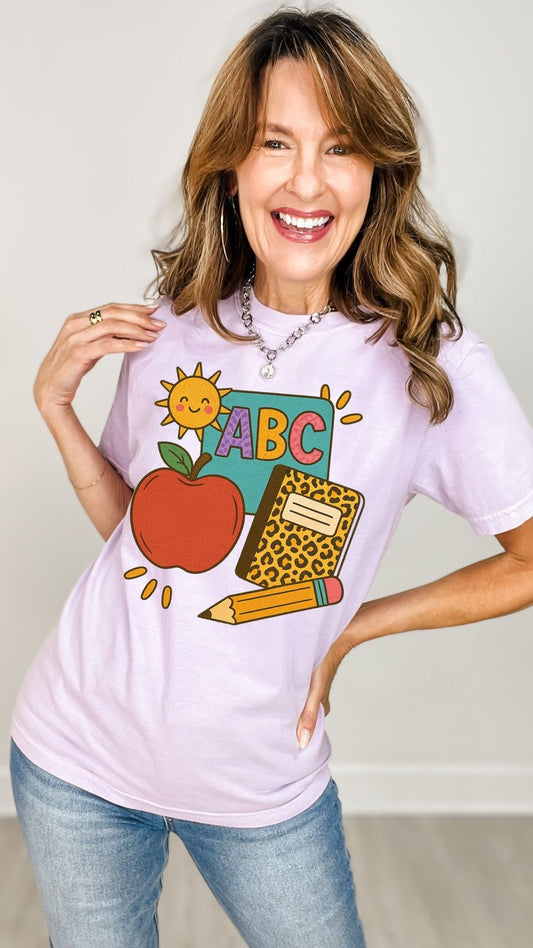 ABC 123 Graphic Tee
