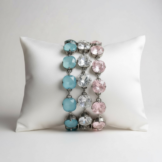 Luxe Large Crystal Bracelet