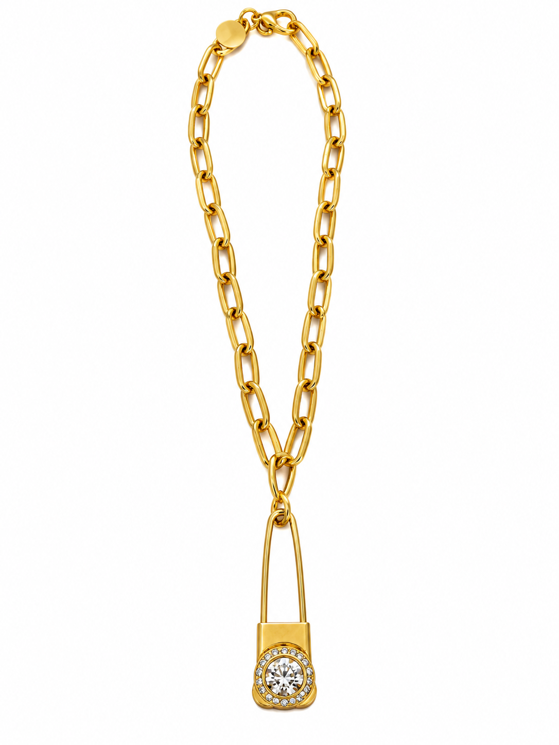 Vintage Laundry Pin Necklace