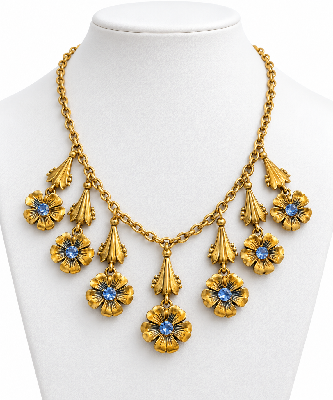 Bluebell Garland Necklace