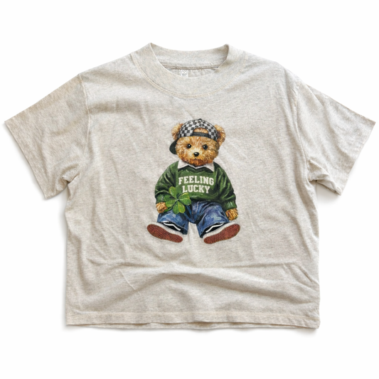 Lucky Little Bear Graphic Tee