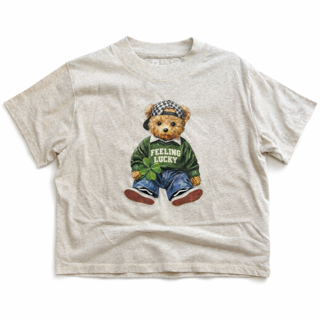 Lucky Little Bear Graphic Tee