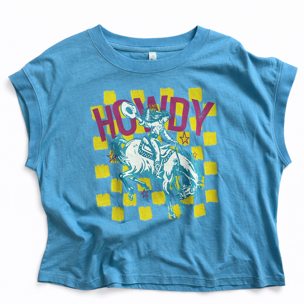 Howdy Bucking Bronco Graphic Tee