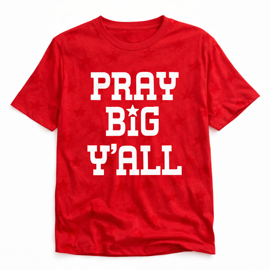 Pray Big Y'all Graphic Tee