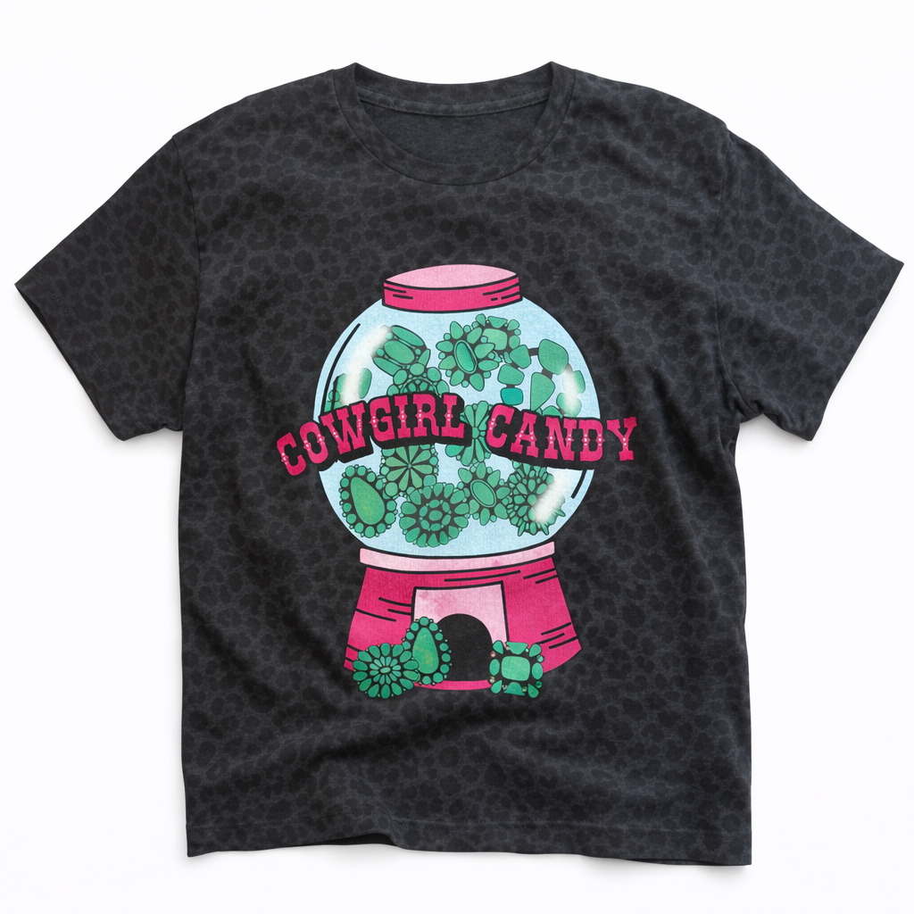 Cowgirl Candy Rhinestone Graphic Tee