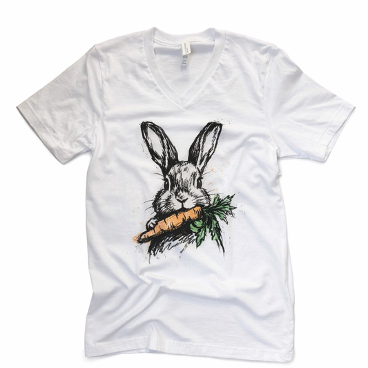 Sketched Bunny Graphic Tee
