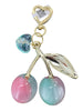 Acrylic Cherry Purse Charm
