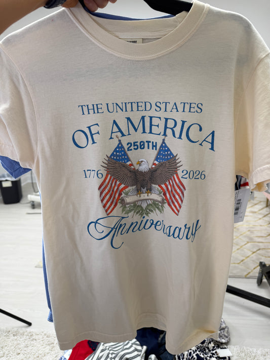 USA 250th Anniversary Graphic Tee