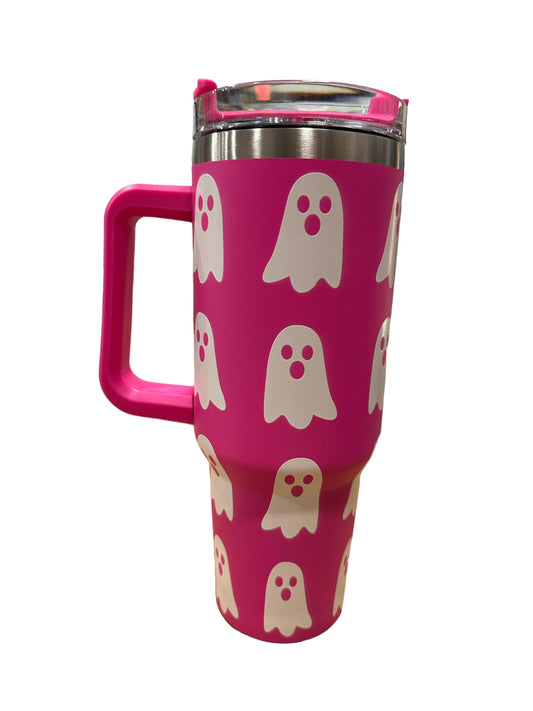 Ghost 40oz. Tumbler With Handle Matte Finish