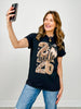 Hello 2026 Leopard Graphic Tee