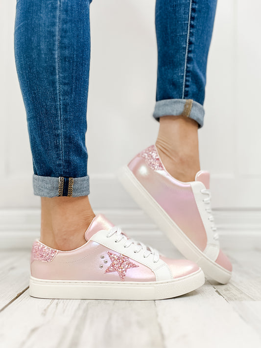 Corkys Supernova Shoes in Pearlized Pink