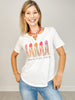 A Kiss In Every Color Graphic Tee
