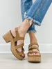 Pierre Dumas Mood-2 Wedges in Taupe