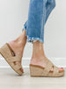Pierre Dumas Vivian-1 Wedges in Taupe