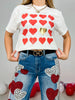 Hearts Gold Foil Graphic Tee