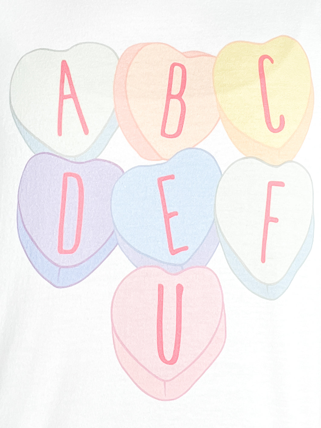 Abcdefu Valentines Graphic Tee