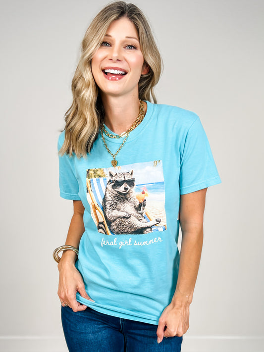 Feral Girl Summer Graphic Tee
