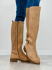 Corkys Hay There Tall Boots in CAMEL FAUX SUEDE