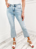Vervet LAINEY High Rise Kick Flare Denim Jeans
