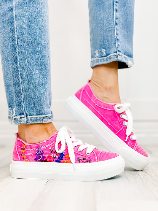 Blowfish Sadie Slip-On Sneakers in Pholox Pink