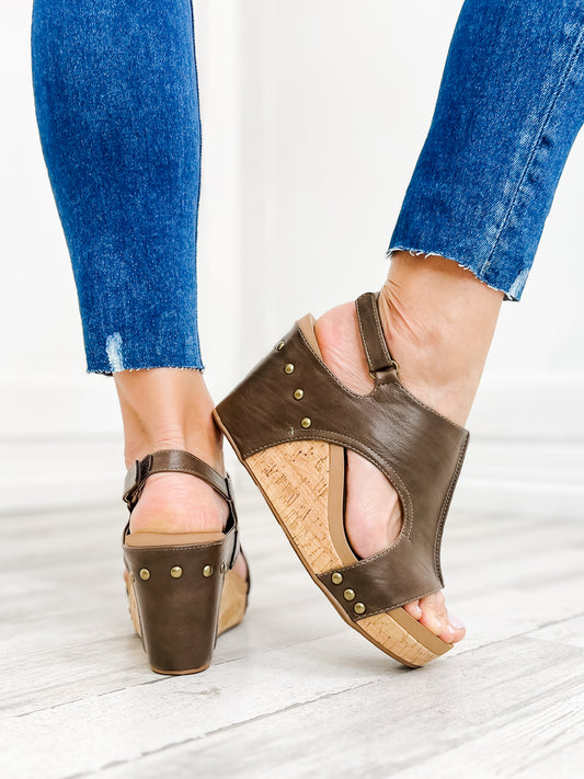 Corky Tiffanee Saddle Wedge Sandal