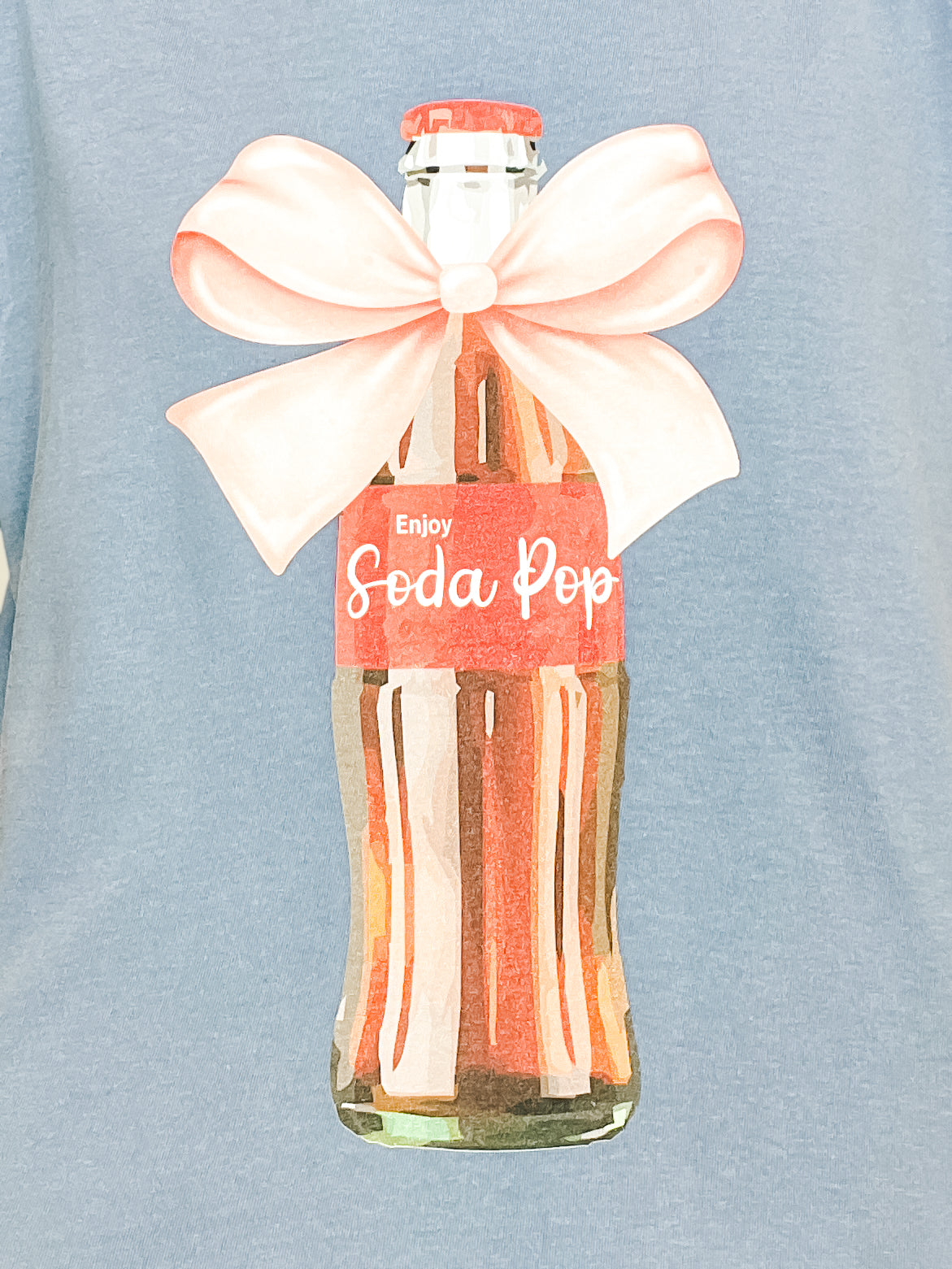 Pink Bows and Soda Graphic Tee
