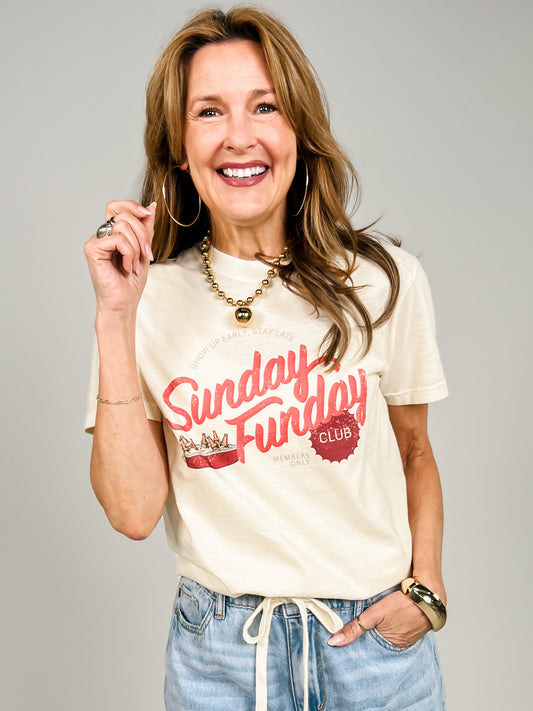 Sunday Funday Club Graphic Tee